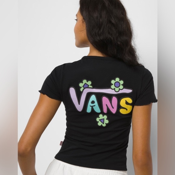 VANS Irene Is Good High Tide T-Shirt . NEW - Picture 4 of 8